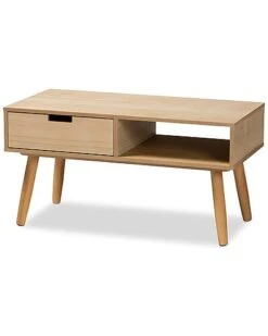 Baxton Studio Nadra 1-Drawer Coffee Table Home