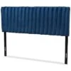 Baxton Studio Emile Modern Contemporary Velvet Headboard Home