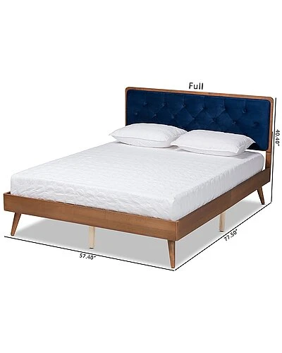 Baxton Studio Larue Platform Bed Home - Image 3