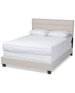 Baxton Studio Ansa King Size Bed Home