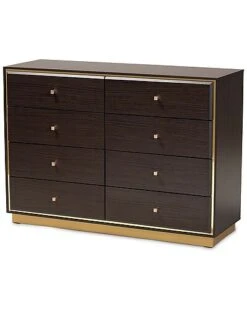 Baxton Studio Cormac 8-Drawer Dresser Home