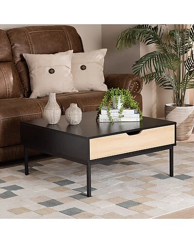 Baxton Studio Haben Wood Coffee Table Home - Image 2