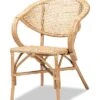 Baxton Studio Varick Rattan Dining Chair Home