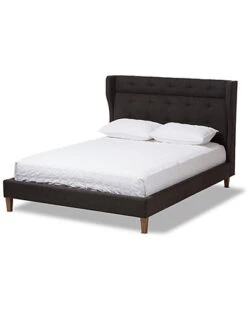 Baxton Studio Casper King Platform Bed Home