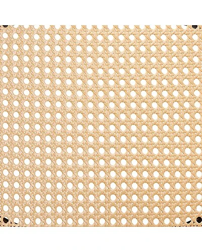 Baxton Studio Thalia Metal And Synthetic Rattan 2pc Outdoor Dining Chair Set Home - Image 3