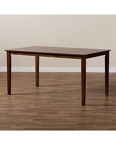 Baxton Studio Eveline Rectangular Dining Table Home - Image 3