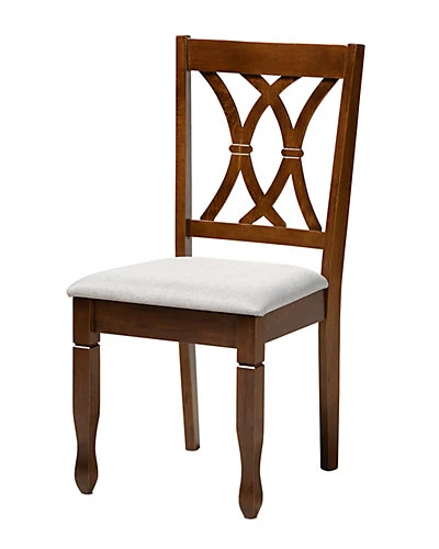 Baxton Studio Augustine 2pc Dining Chair Set Home - Image 4