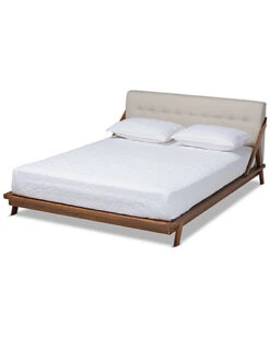 Baxton Studio E King Size Platform Bed Home
