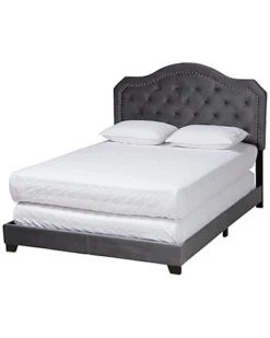 Baxton Studio Mantha King Size Bed Home