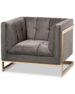 Baxton Studio Ambra Armchair Home