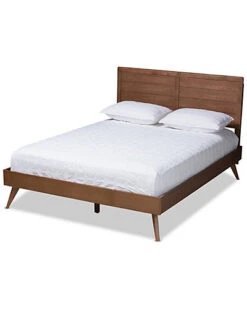 Baxton Studio Artemis Full Size Platform Bed Home