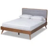 Baxton Studio Dilara Full Size Platform Bed Home