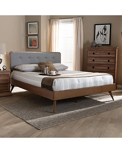 Baxton Studio Dilara Full Size Platform Bed Home - Image 5