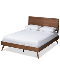 Baxton Studio Zenon Queen Size Platform Bed Home