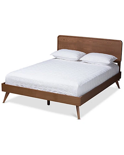 Baxton Studio Demeter Queen Size Platform Bed Home