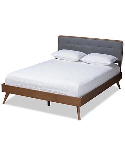 Baxton Studio Dilara Queen Size Platform Bed Home