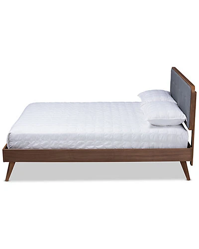 Baxton Studio Dilara Queen Size Platform Bed Home - Image 3