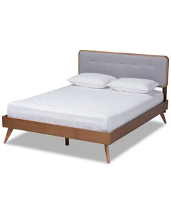 Baxton Studio Dilara King Size Platform Bed Home