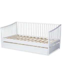 Baxton Studio Renata Twin Size Spindle Daybed Home