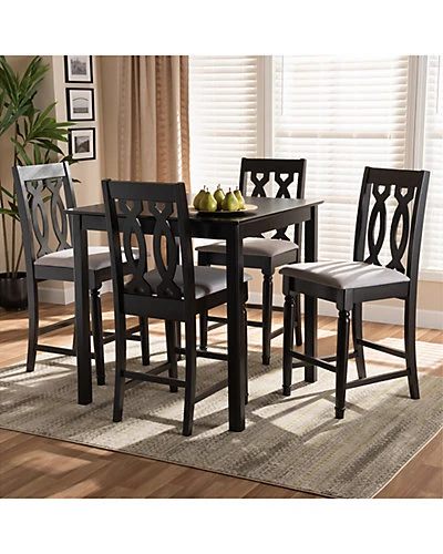 Baxton Studio Darcie 5pc Pub Set Home - Image 4