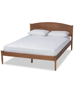 Baxton Studio Leanora King Size Platform Bed Home