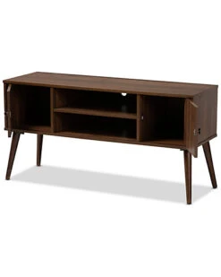 Baxton Studio Alard 2-Door TV Stand Home
