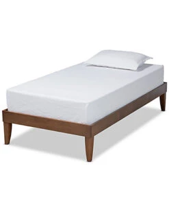 Baxton Studio Lucina Twin Size Platform Bed Frame Home