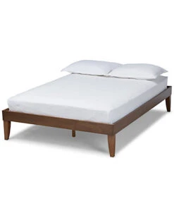 Baxton Studio Lucina Queen Size Platform Bed Frame Home