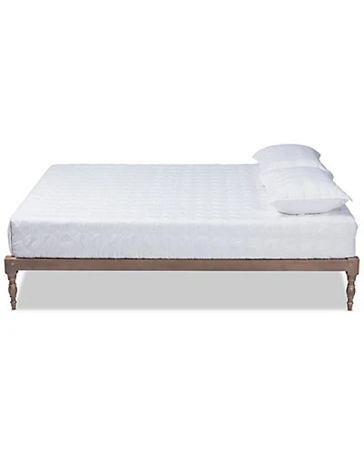 Baxton Studio Iseline Full Size Platform Bed Frame Home - Image 2