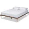 Baxton Studio Iseline Queen Size Platform Bed Frame Home