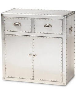 Baxton Studio Erge 2-Door Accent Storage Cabinet Home