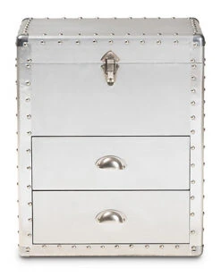 Baxton Studio Erge 2-Drawer Accent Storage Chest Home