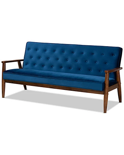 Baxton Studio Rrento 3pc Living Room Set Home - Image 3