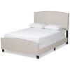 Baxton Studio Morgan Full Panel Bed Home