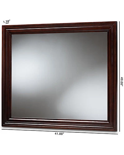 Baxton Studio Rton Dresser Mirror Home - Image 2