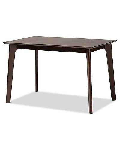 Baxton Studio Althea Mid-Century Modern Transitional 5Pc Dining Set Home - Image 5