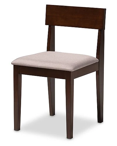 Baxton Studio Camilla Mid-Century Modern 5Pc Dining Set Home - Image 4