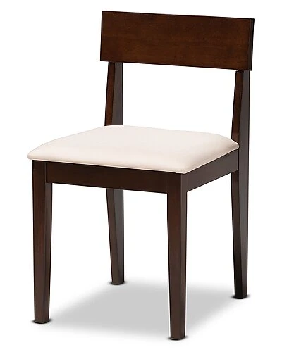 Baxton Studio Camilla Mid-Century Modern 6Pc Dining Set Home - Image 5