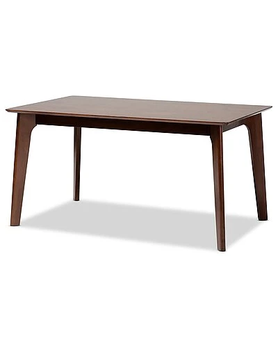 Baxton Studio Helene Mid-Century Modern 6Pc Dining Set Home - Image 6