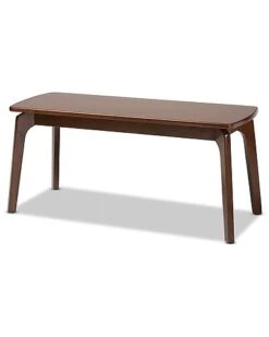 Baxton Studio Linden Modern Contemporary Dining Bench Home