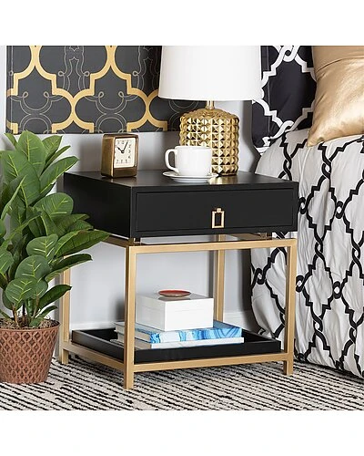 Baxton Studio Melosa Modern End Table Home - Image 2