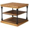Baxton Studio Ebastian Traditional Industrial 3-Tier End Table Home