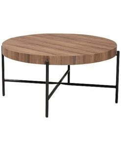 Baxton Studio Umar Modern Industrial Coffee Table Home