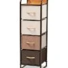 Baxton Studio Volkan Modern 4-Drawer Storage Cabinet Home