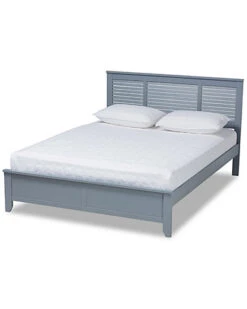Baxton Studio Adela Full Size Platform Bed Home