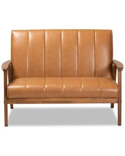 Baxton Studio Nikko Loveseat Home