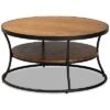 Baxton Studio Albany Vintage R 1-Shelf Coffee Table Home