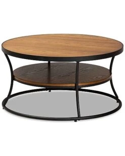 Baxton Studio Albany Vintage R 1-Shelf Coffee Table Home