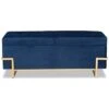 Baxton Studio Parker Storage Ottoman Home