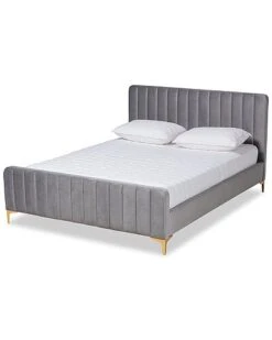 Baxton Studio Nam1 Queen Platform Bed Home